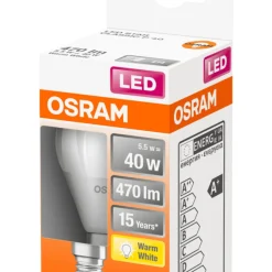 Klotlampa LED 5,5W Osram