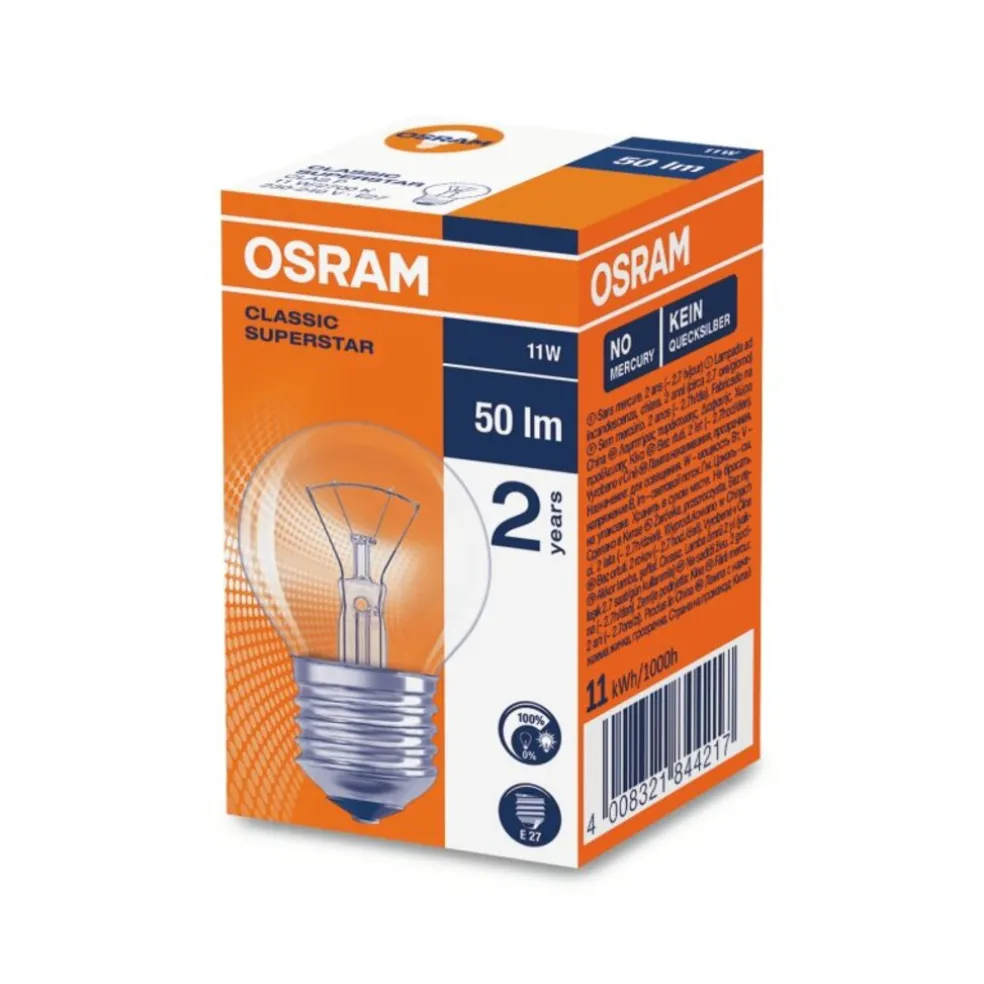 Klotlampa 11W E27 Osram