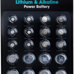 Knappcellsbatteri Mix 20-pack