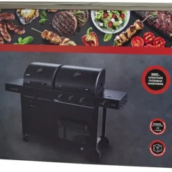 Kombigrill Gasol/Kol 3 + 1 brännare Grillexpert