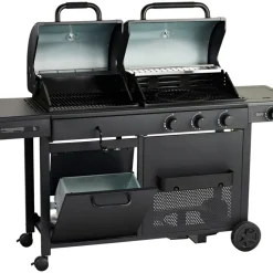 Kombigrill Gasol/Kol 3 + 1 brännare Grillexpert