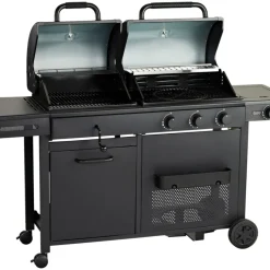 Kombigrill Gasol/Kol 3 + 1 brännare Grillexpert