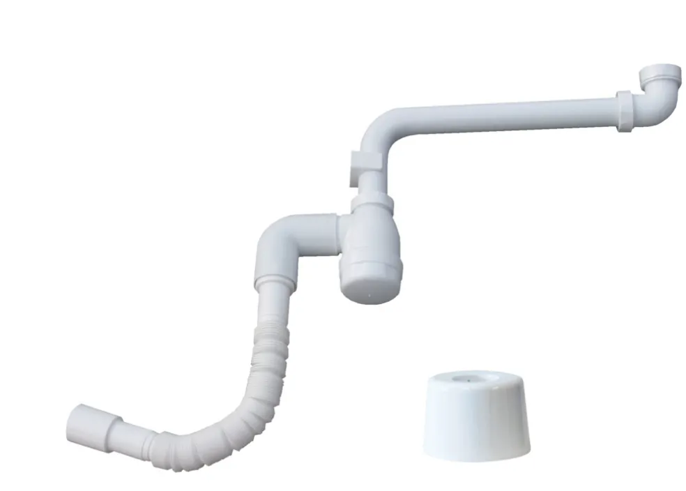 Kommodvattenlås Set Ø40 mm Purus