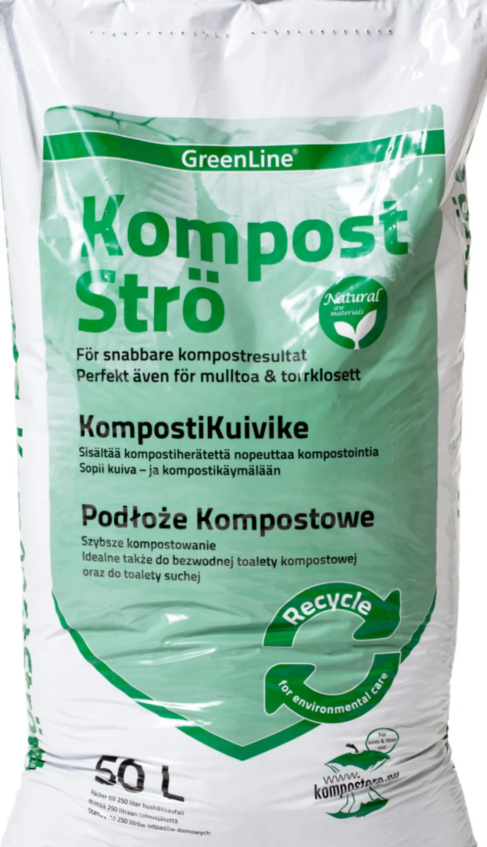 Kompostströ 50 L Greenline