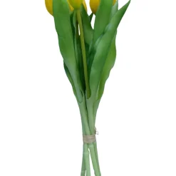 Konstblomma Tulpan Gul 5-pack