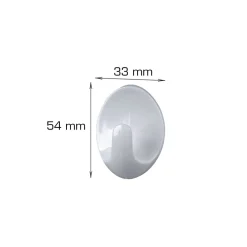 Krok Självhäftande 54 mm 2-pack Home>it