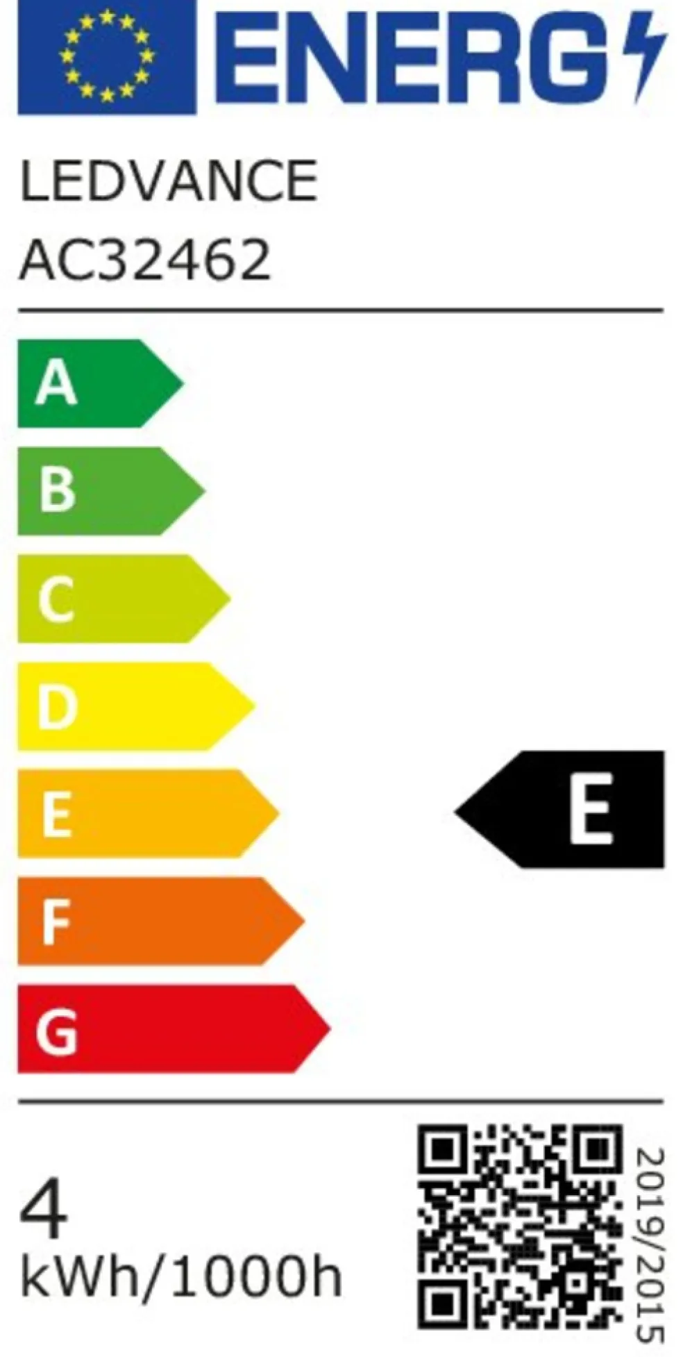 Kronlampa LED 4W E14 2-pack Osram
