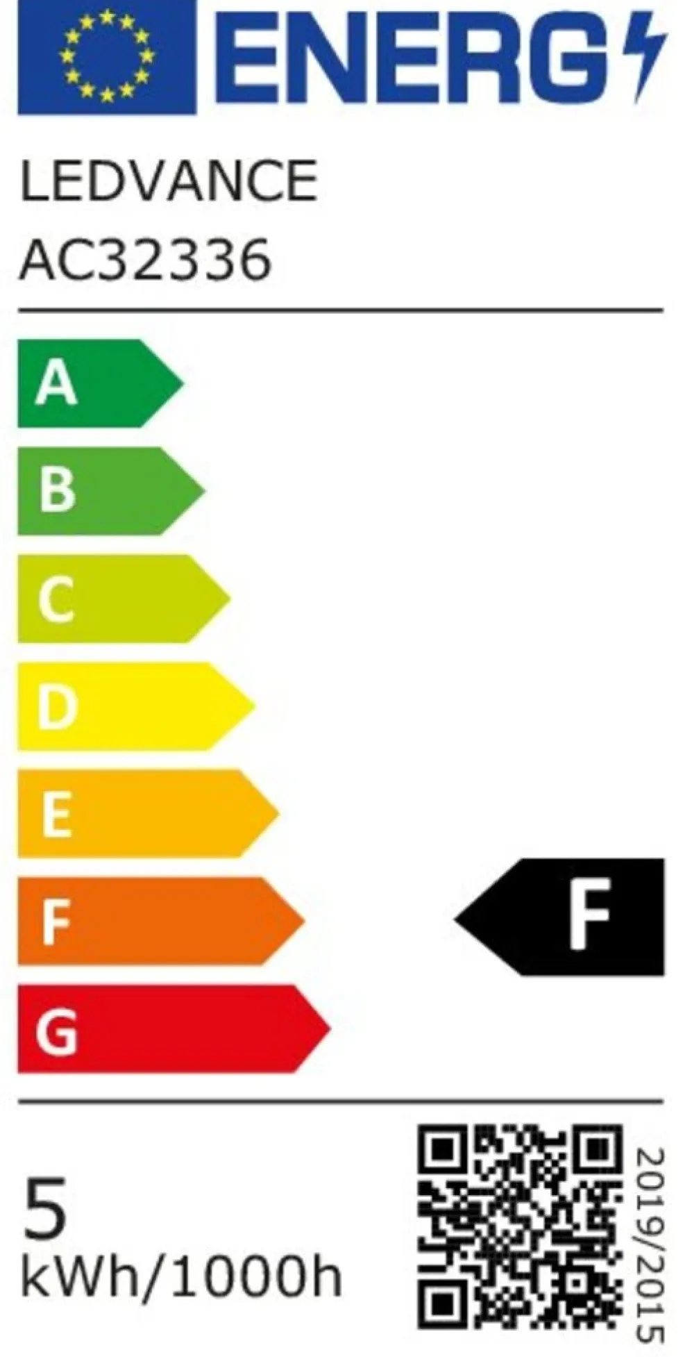Kronlampa LED 5W Osram