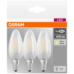 Kronlampa LED 4W 3-pack Osram