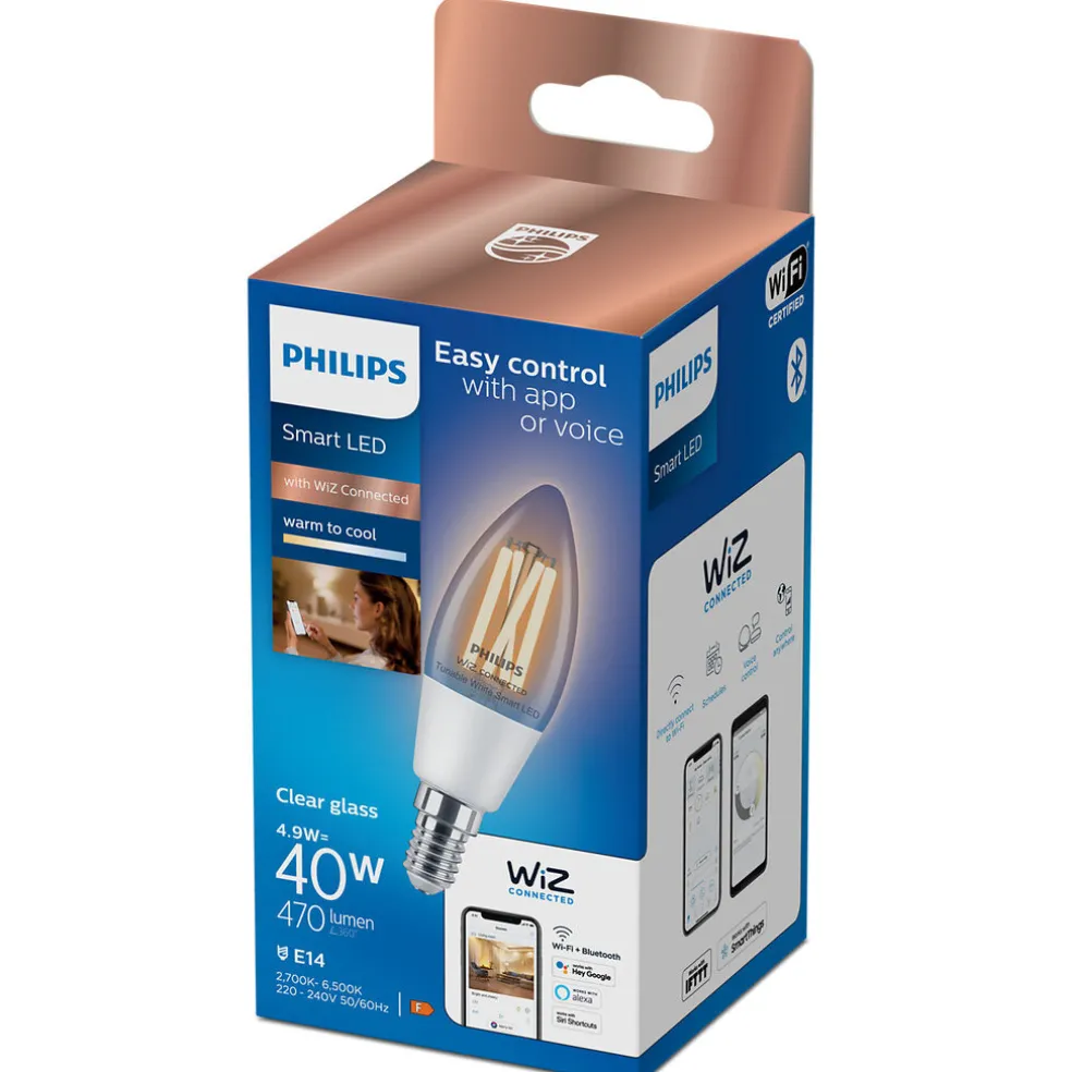 Kronlampa Smart LED 4,9W/40W Philips