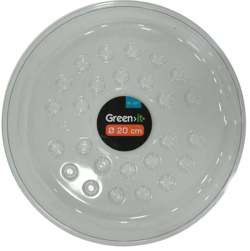 Krukfat Ø20 cm Klar Green>it