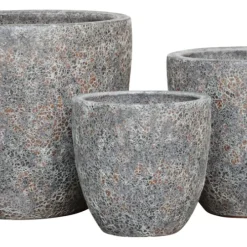 Krukset Struktur Grå Ø23/29/37 cm Scan-Pot