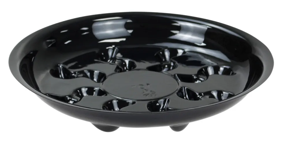 Krukunderlägg Svart Ø25,5 cm