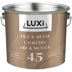 Lackfärg 45 Vit 2,25 L Luxi