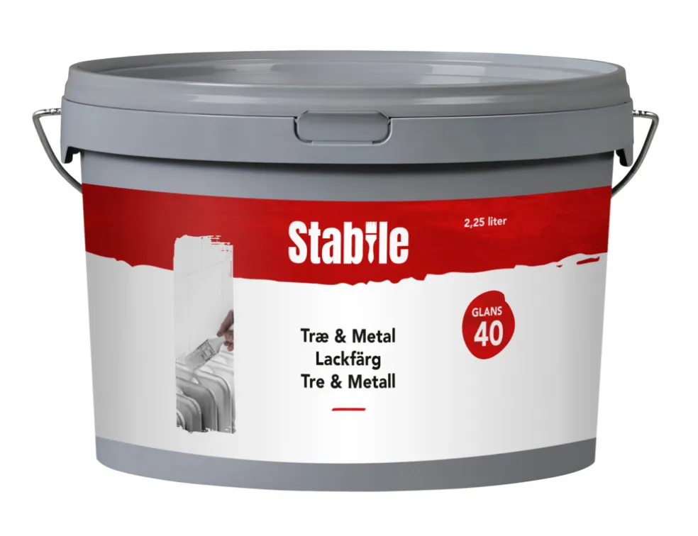 Lackfärg Trä & Metall Modevit 2,25 L Stabile
