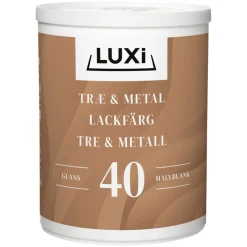 Lackfärg V-40 Ljusgrå 0,75 L Luxi