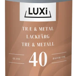 Lackfärg V-40 Svart 0,75 L Luxi