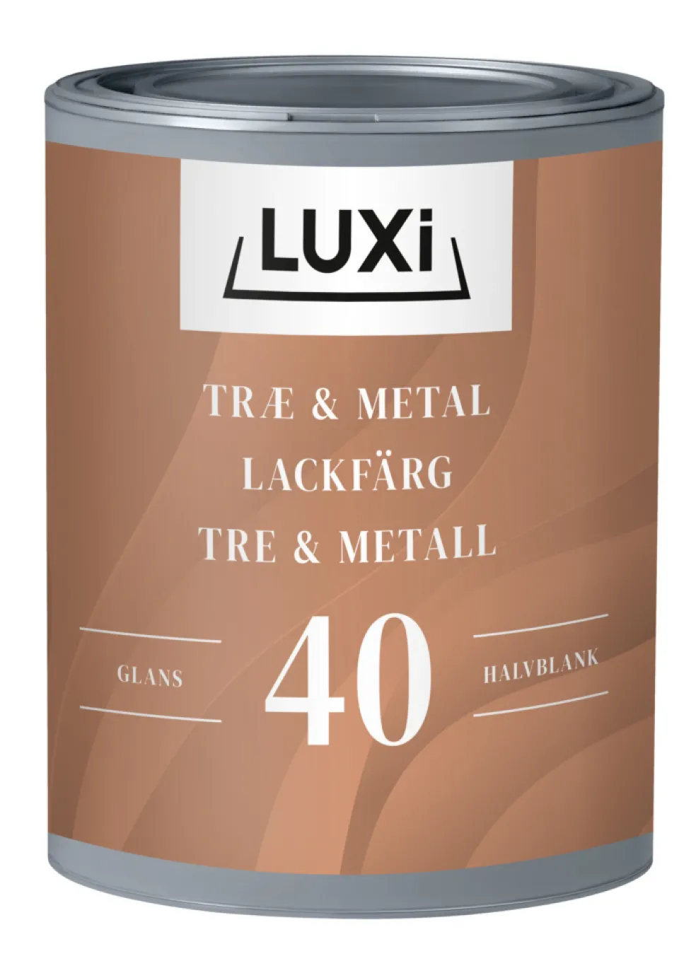 Lackfärg V-40 Vit 0,75 L Luxi
