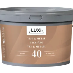 Lackfärg V-40 Vit 2,25 L Luxi