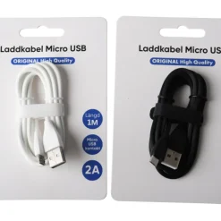 Laddkabel Micro-USB 2A 1 m