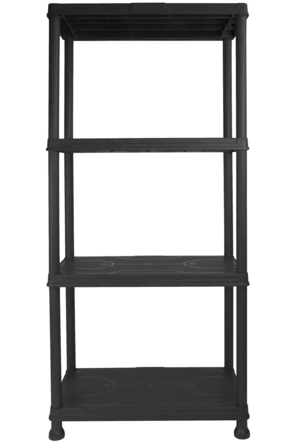 Lagerhylla Plast 134 x 60 cm - 25 kg/hyllplan Gardeco