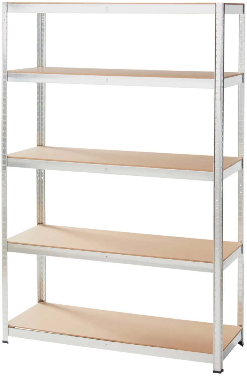 Lagerhylla Stål 120 x 180 cm - 200 kg/hyllplan