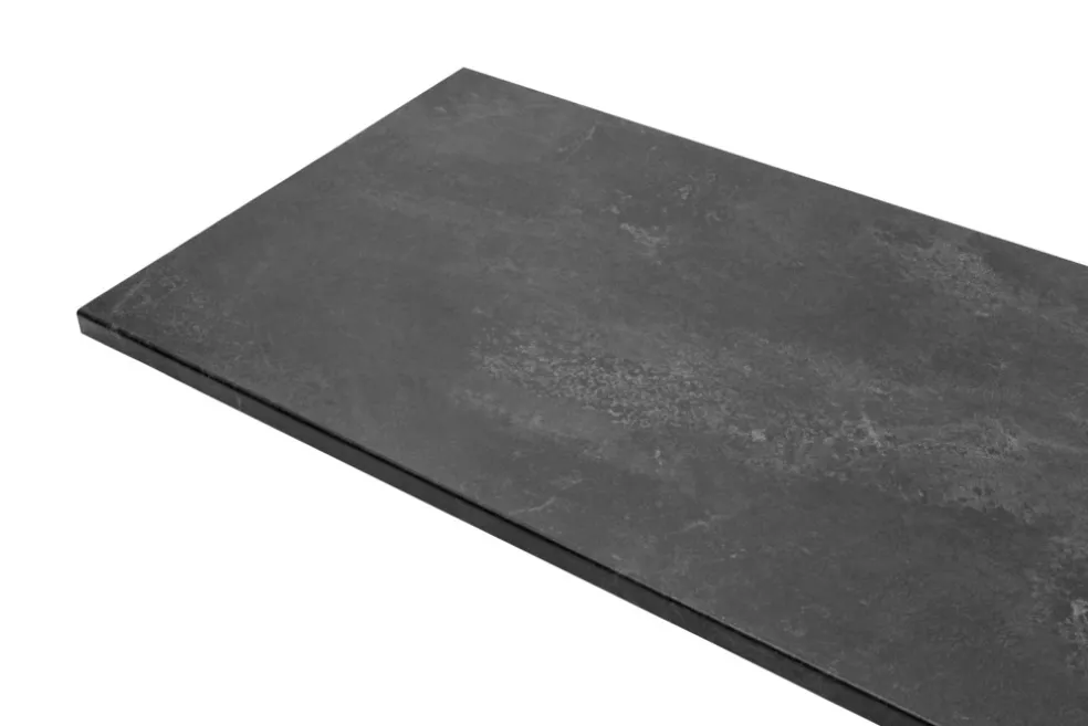 Laminatbänkskiva Svart Betong 28 x 610 x 3000 mm