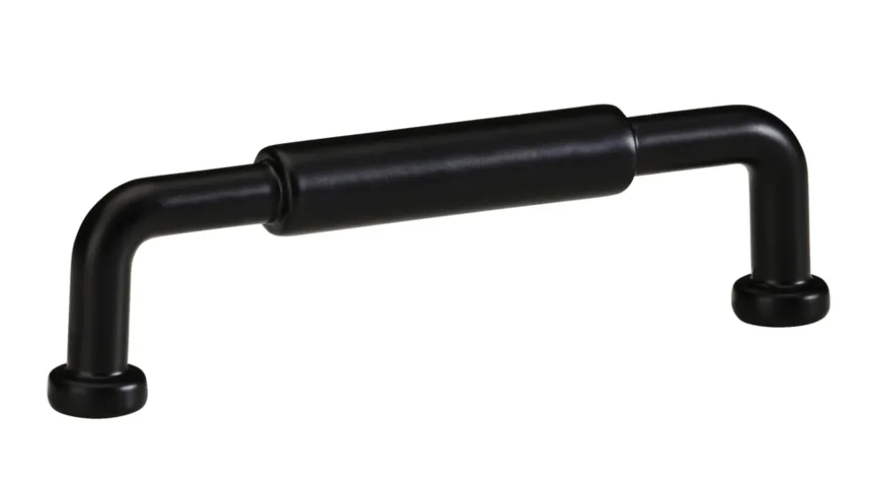 Lådhandtag Maja Svart c/c 96 mm 2-pack Habo