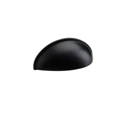 Lådhandtag Nathalie Svart c/c 64 mm 2-pack Habo