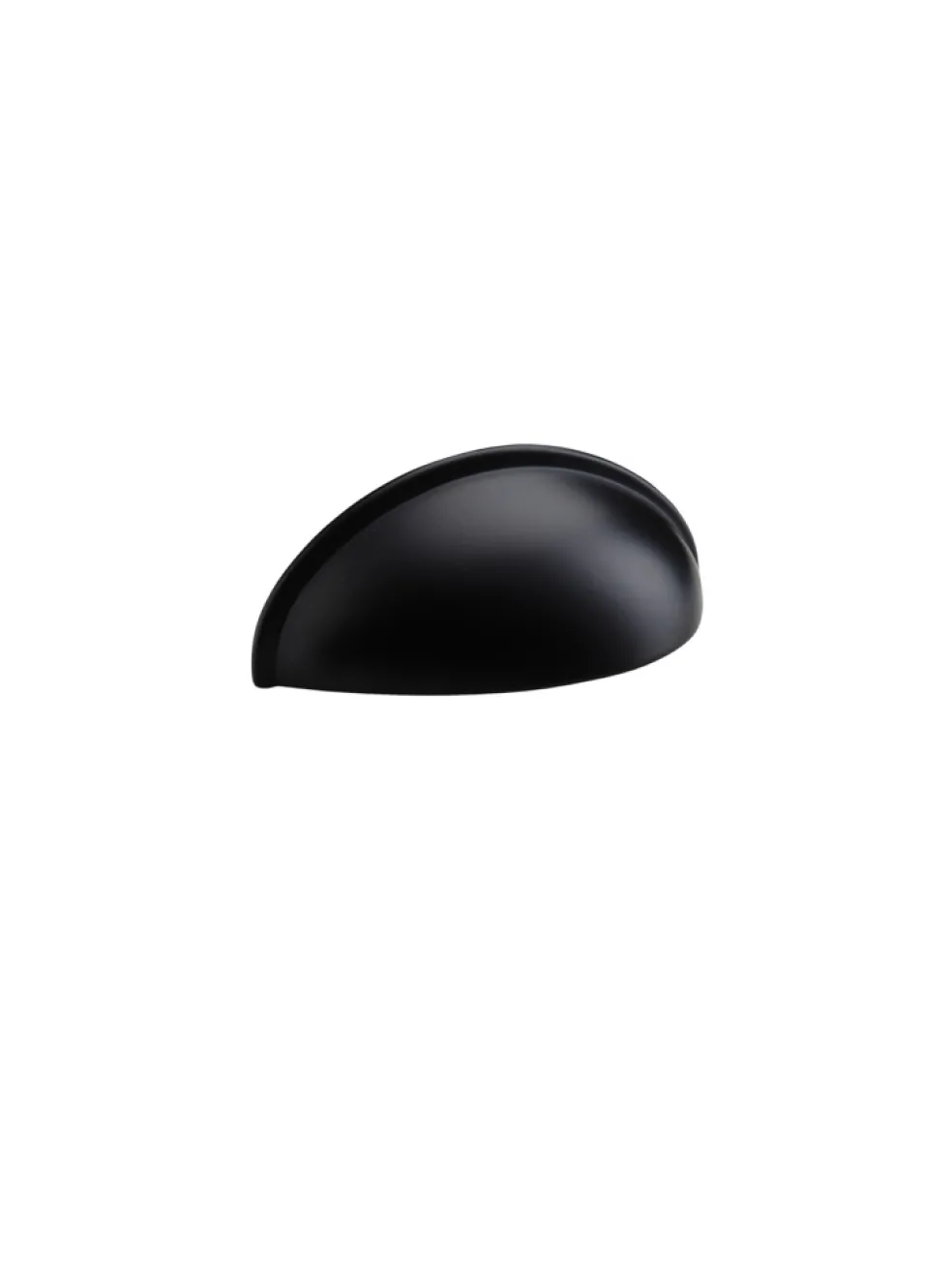 Lådhandtag Nathalie Svart c/c 64 mm 2-pack Habo