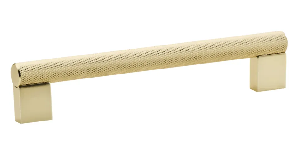 Lådhandtag Selma Mässing c/c 96 mm 2-pack Habo