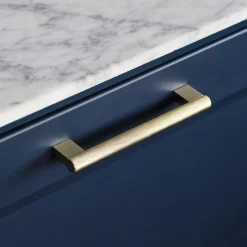 Lådhandtag Selma Mässing c/c 96 mm 2-pack Habo