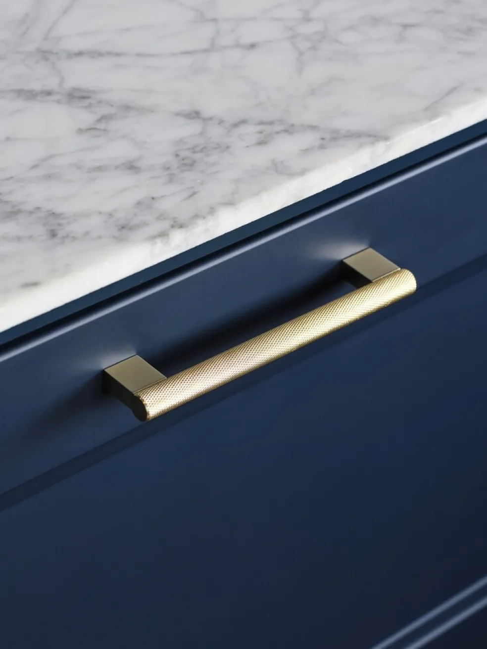 Lådhandtag Selma Mässing c/c 96 mm 2-pack Habo