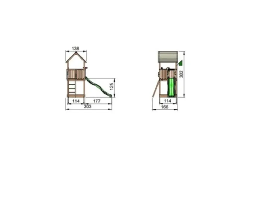 Lektorn Jungle Gym Club m/rutchkana