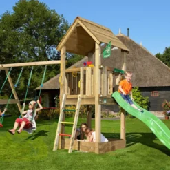 Lektorn Jungle Gym Club m/rutschkana & gungmodul