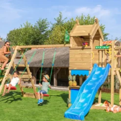 Lektorn Jungle Gym Resort m/rutschkana, gungmodul & klättermodul