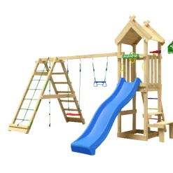 Lektorn Jungle Gym Totem m/rutschkana, gungmodul & klättermodul