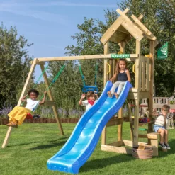 Lektorn Jungle Gym Totem m/rutschkana & gungmodul