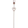Ljushållare m/stormglas 110 cm