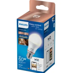 Ljuskälla Smart LED 8W/60W Philips