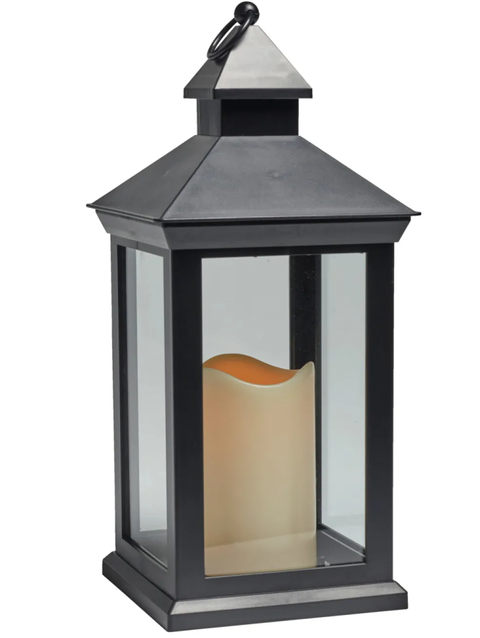 Ljuslykta 1 LED-blockljus 15 x 33 cm Stemning