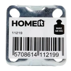 Möbelhjul Fast Ø50 mm Mörkgrå Home>it