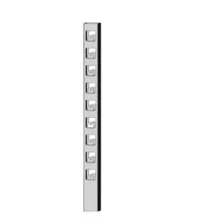 Mellanstolpe Harstena Galvad 880 mm Steel Design