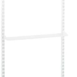 Metallhylla Vändbar Vit 60 x 10 cm Elfa