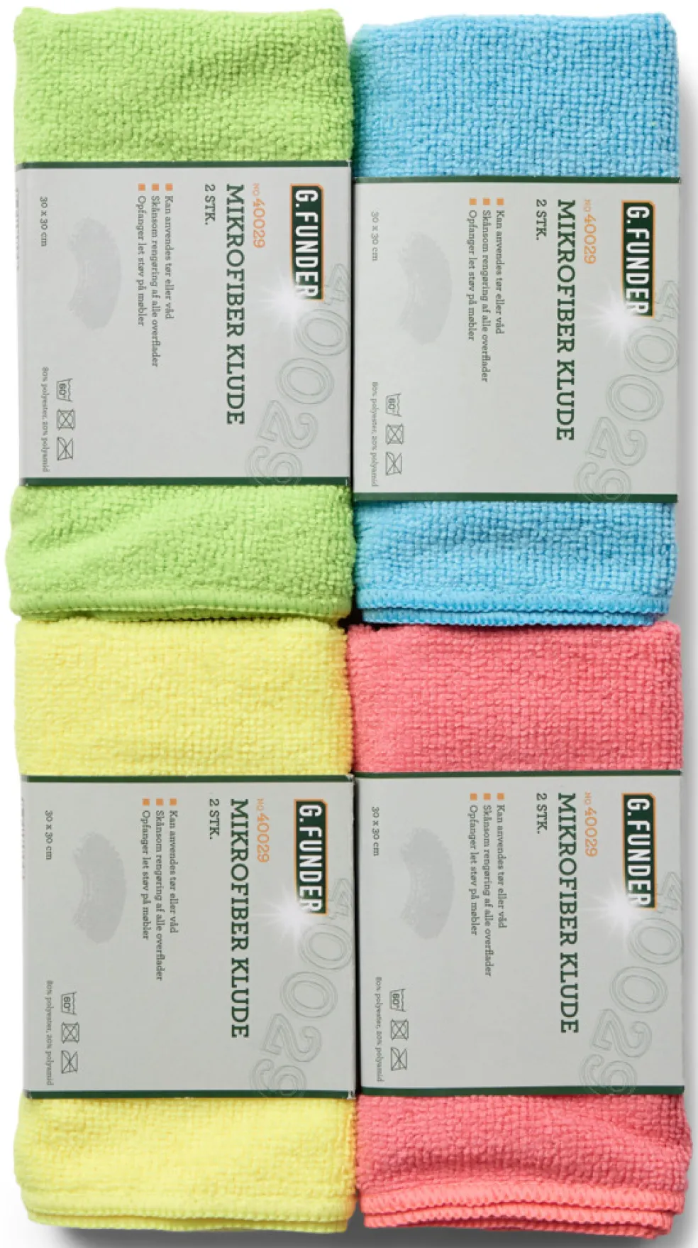 Mikrofiberduk 2-pack G. Funder
