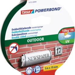 Monteringstejp Powerbond Outdoor 19 mm x 5 m Tesa