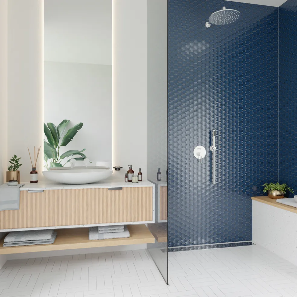 Mosaik Blå 10-pack nät 291 x 346 mm SCG