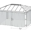 Myggnätset t/paviljong Dallas 483 x 422 cm Canopia by Palram