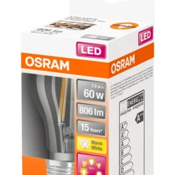 Normallampa LED 7W Reglerbar Osram