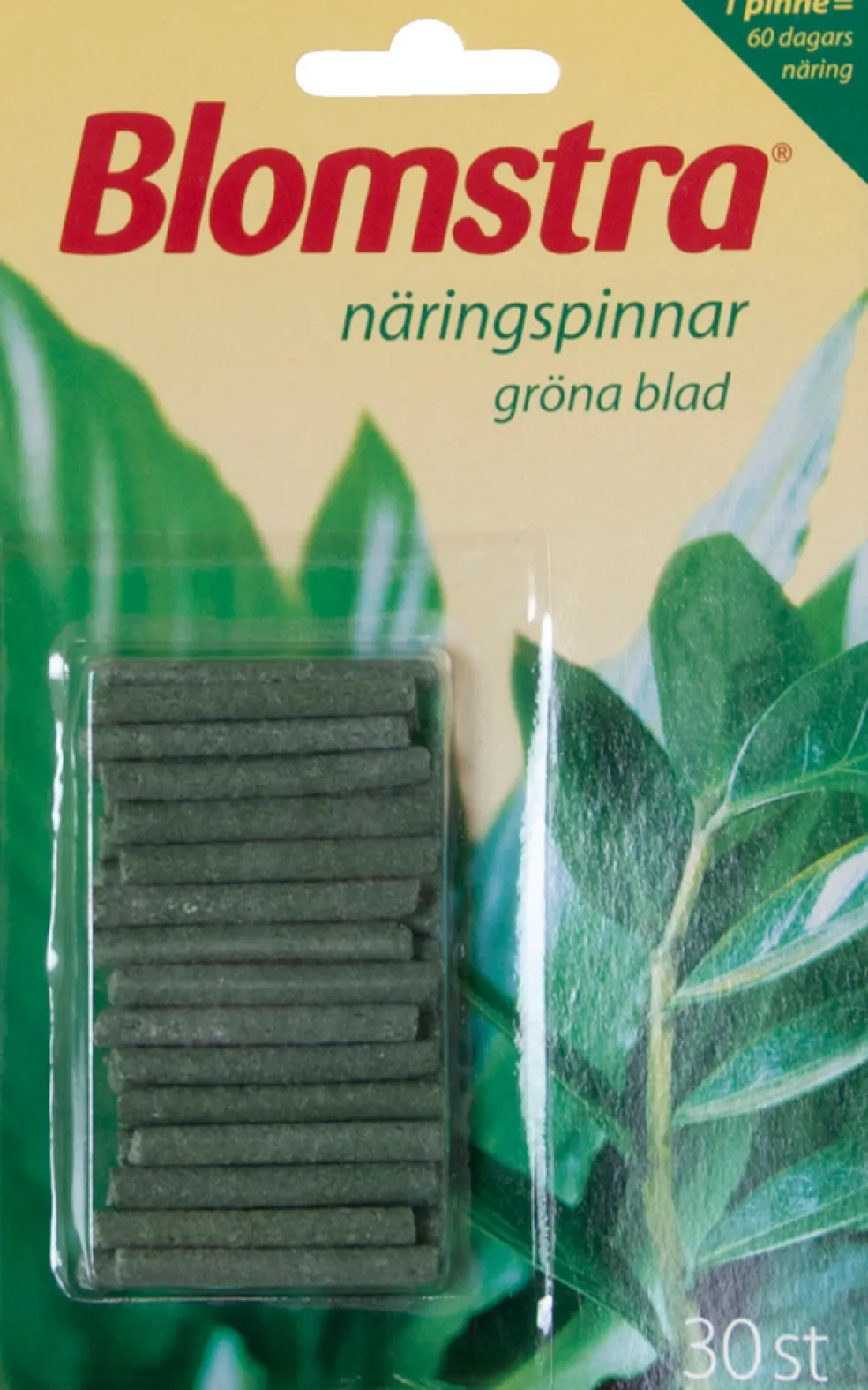 Näringspinnar Gröna Växter 30-pack Blomstra